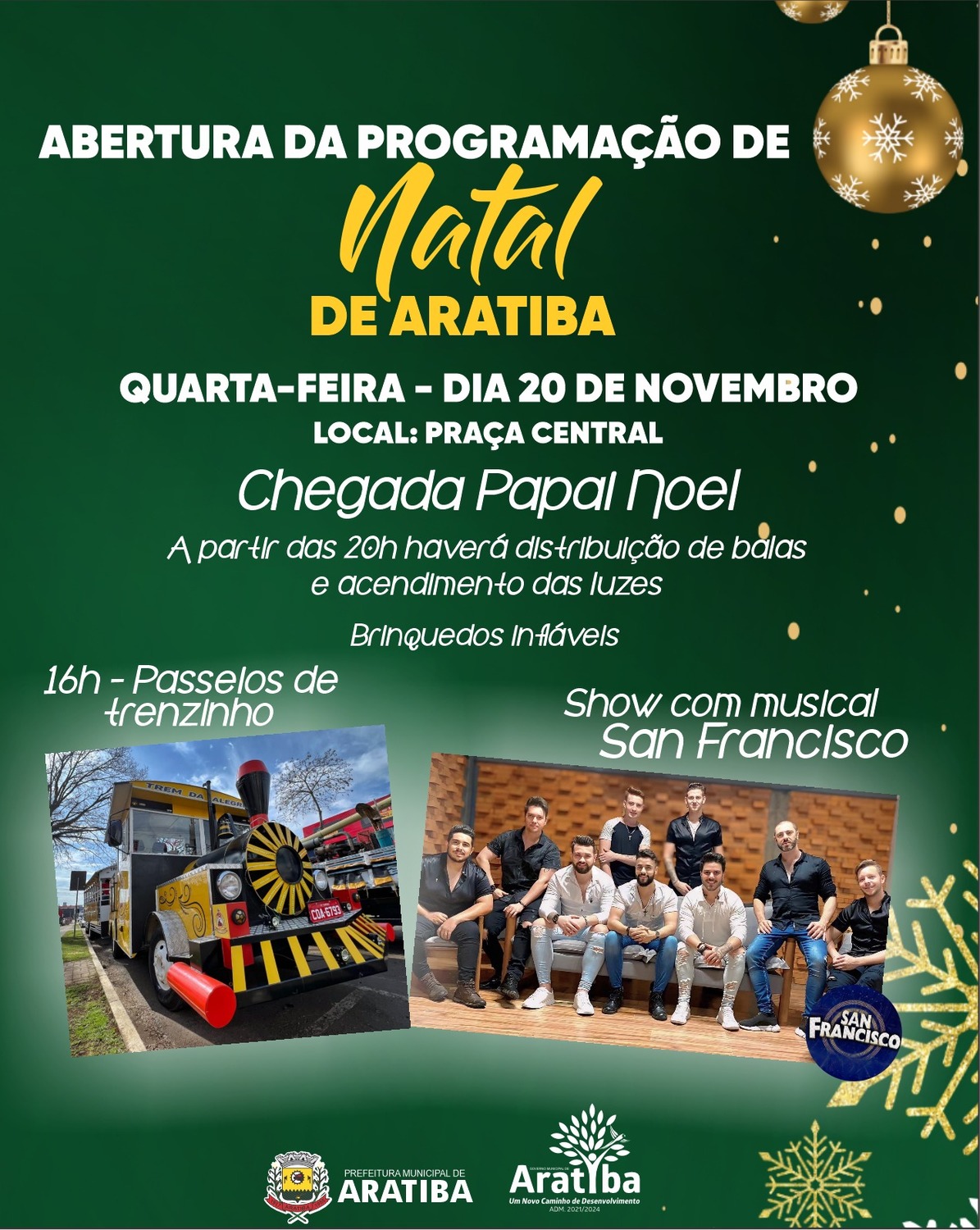 Abertura Festividades do Natal 2024