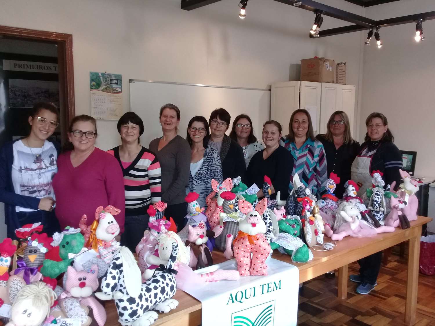 Aratiba dá Continuidade a Curso de Artesanato Pat Work