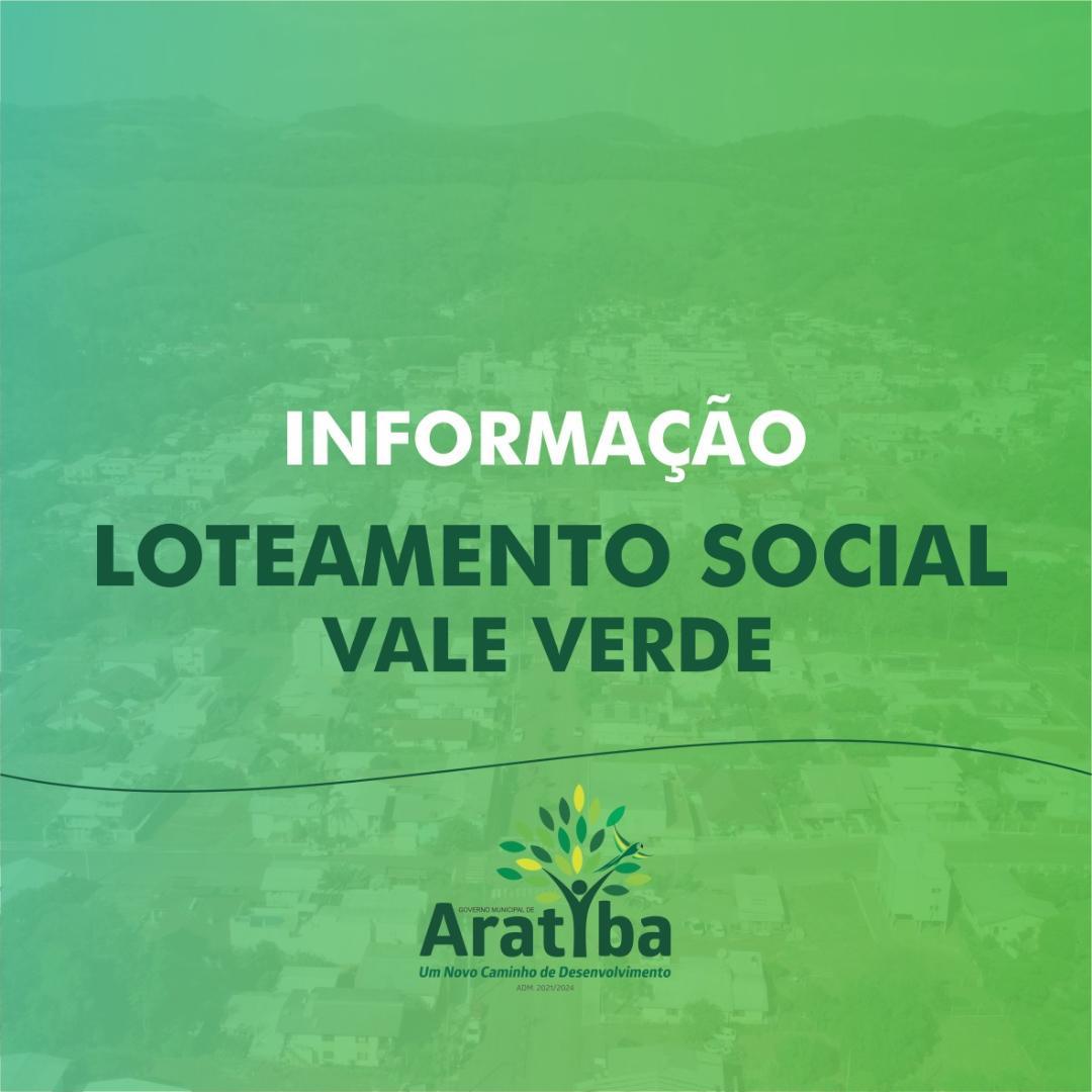 Famílias inscritas no Loteamento Social precisam agendar verificação de documentação
