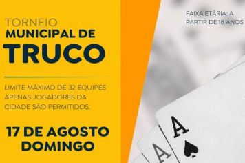 Vem aí o Torneio de Truco de Pereiras!