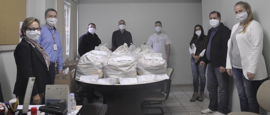 Consórcio Itá doa cestas básicas e máscaras para população de Aratiba