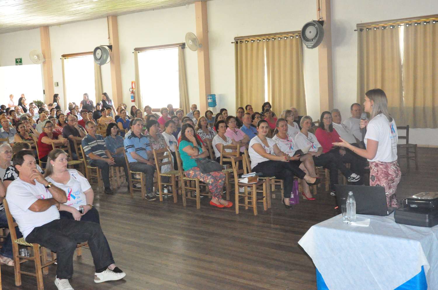 Aratiba realiza encontro alusivo ao Outubro Rosa e Novembro Azul.