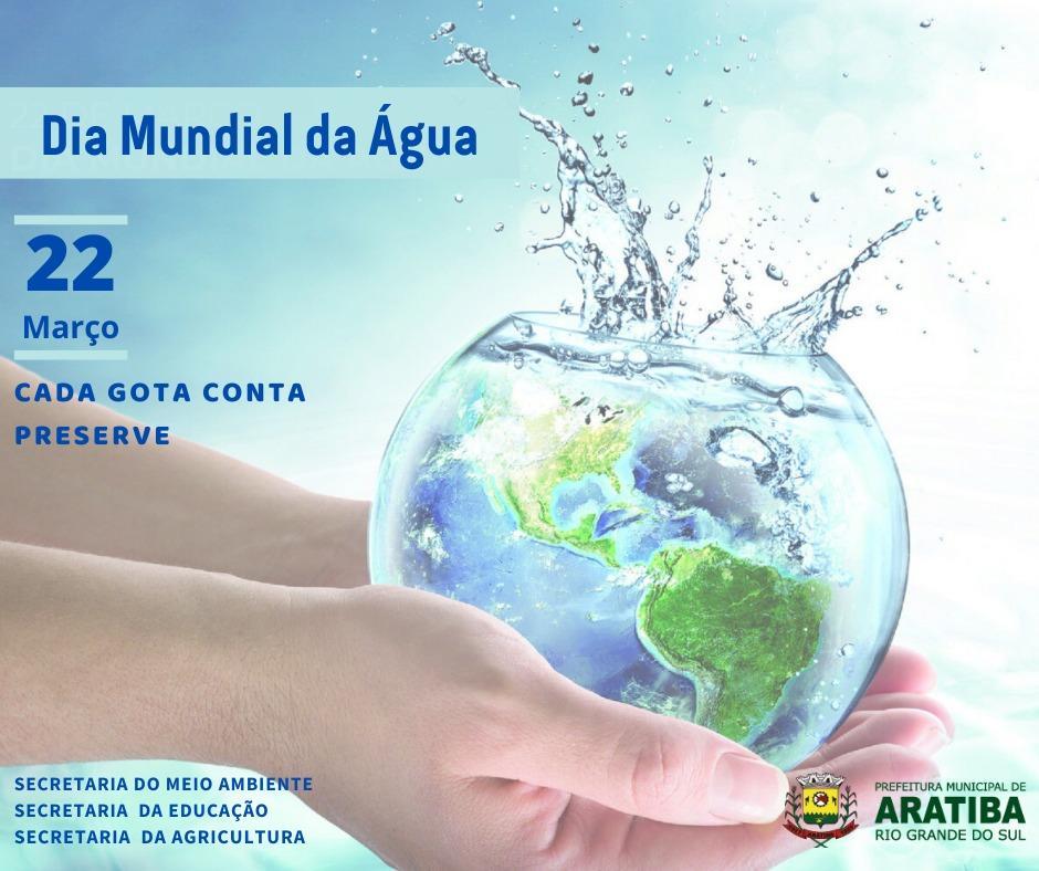 22 de março, DIA MUNDIAL DA ÁGUA
