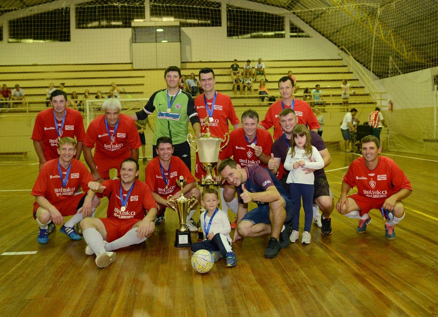 Aratiba conheceu os Primeiros Campeões do Campeonato Municipal de Futsal 2017.