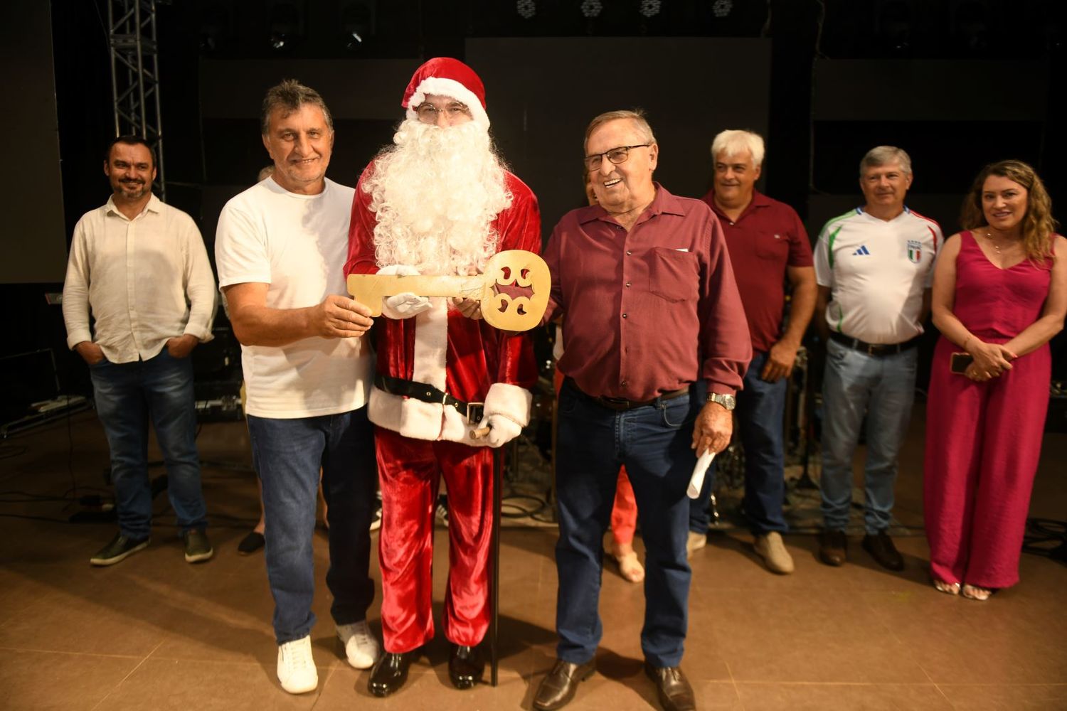 Papai Noel já está em Aratiba