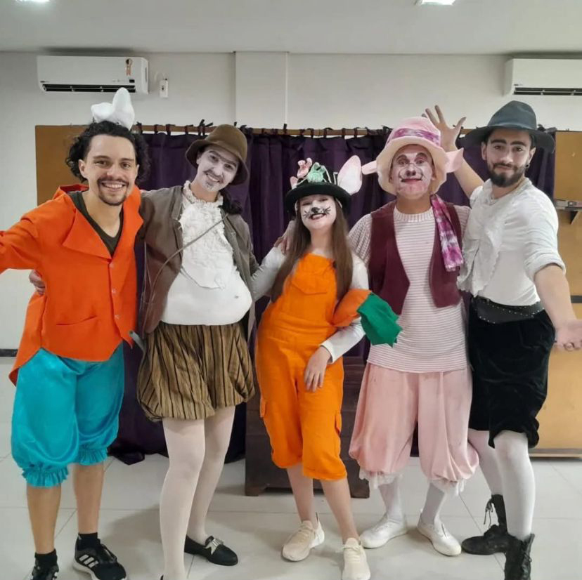 Aluna de teatro de Aratiba grava filme