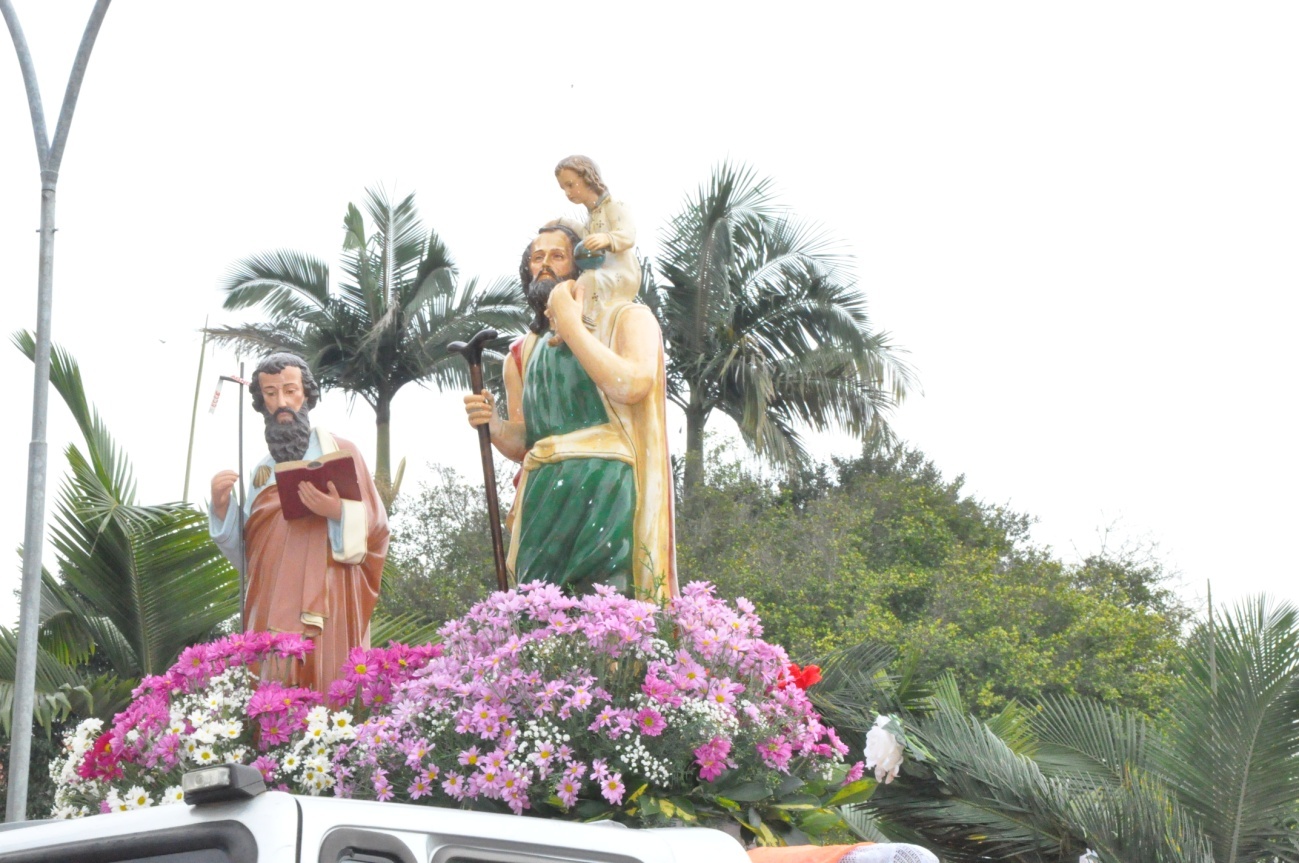 Festa do padroeiro e de São Cristóvão em Aratiba.