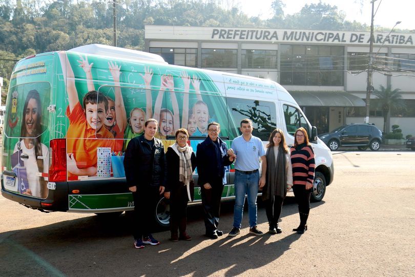 Transporte Escolar de Aratiba recebe nova van