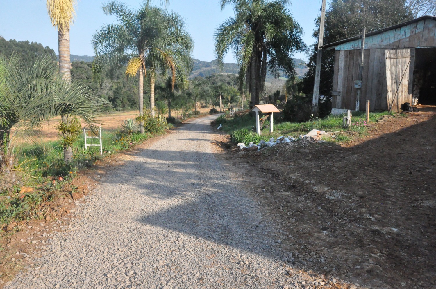 Secretaria de Obras Intensifica trabalhos na recuperação de estradas e melhoria de acesso as propriedades.
