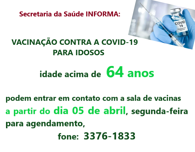 SAÚDE - Município recebeu mais um lote de vacina