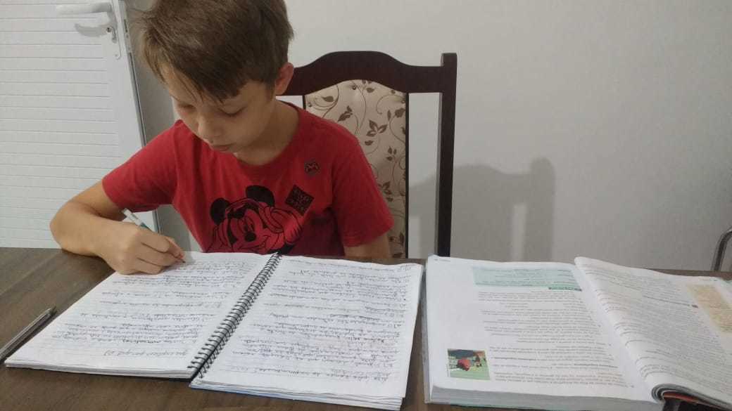 Estudantes de Aratiba estão tendo atividades à distância