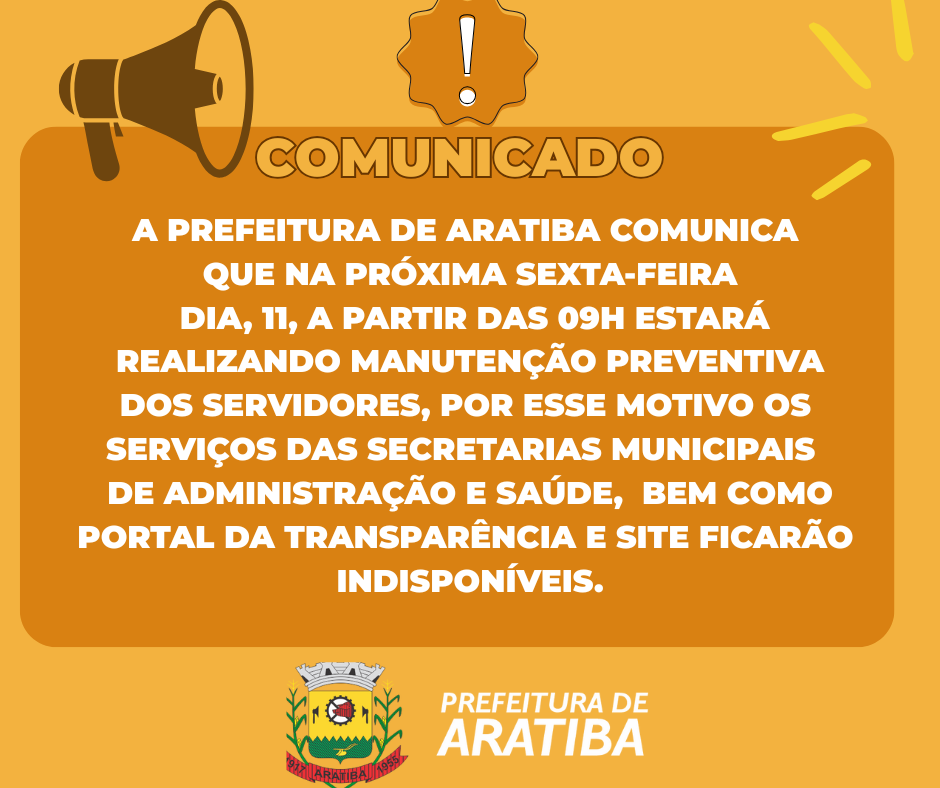 Comunicado Importante