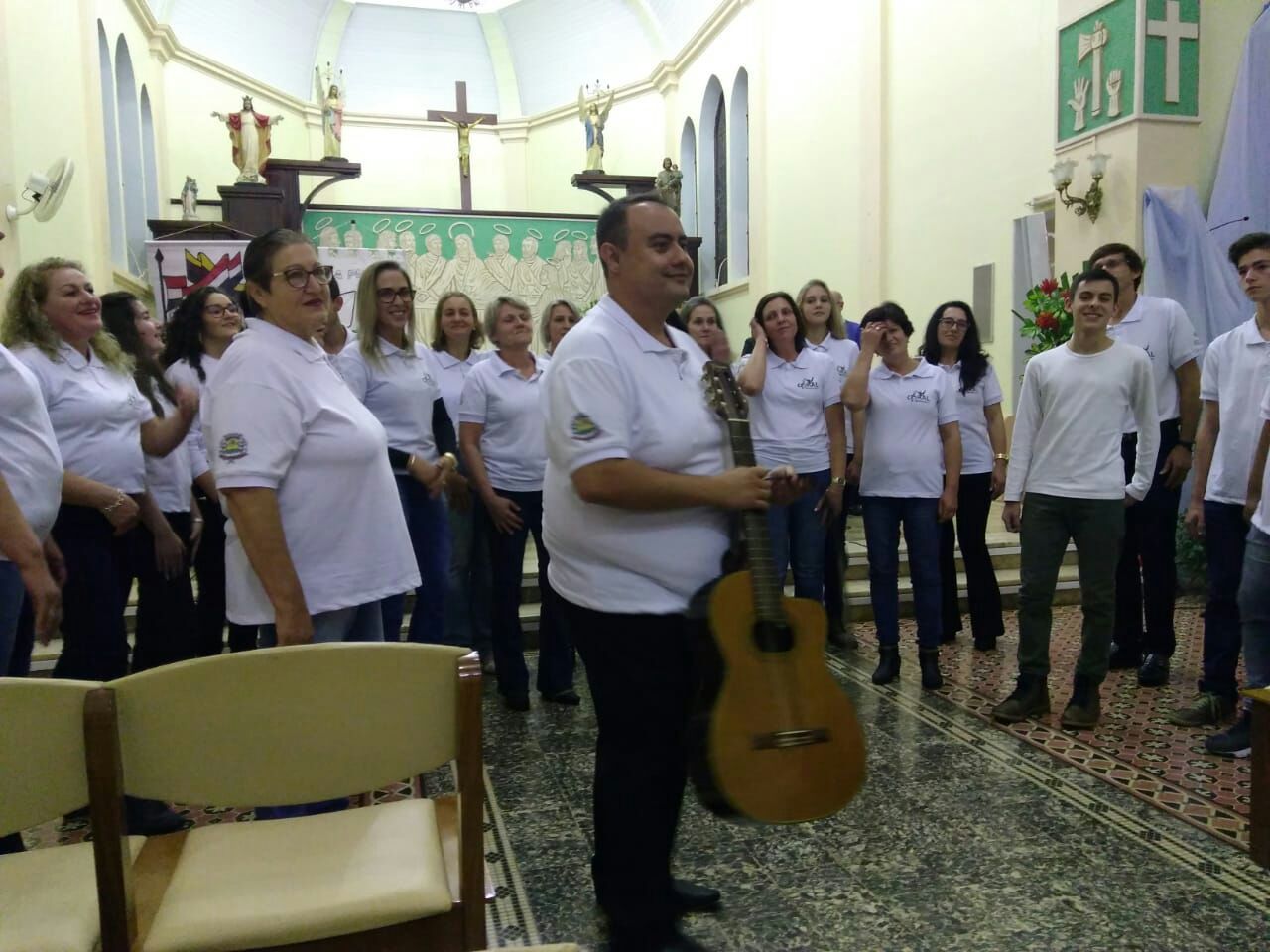 Encontro de coros em Aratiba oportuniza apresentação de Coral Municipal adulto e infanto-juvenil