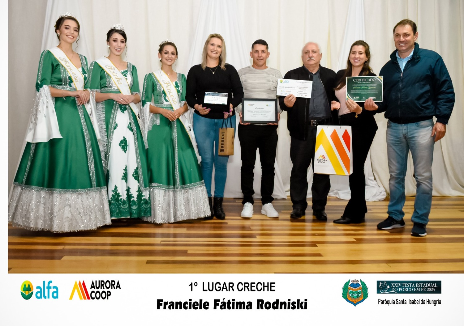PRODUTORES DE SUÍNOS DE ARATIBA SÃO DESTAQUES EM PREMIAÇÃO REGIONAL