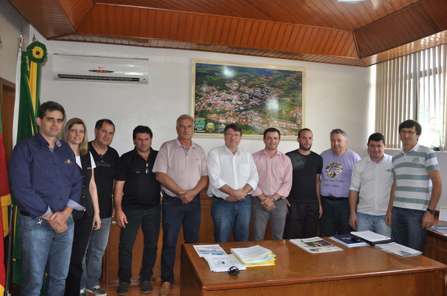 Deputado Altemir Tortelli faz visita ao Executivo Municipal e se coloca a disposição