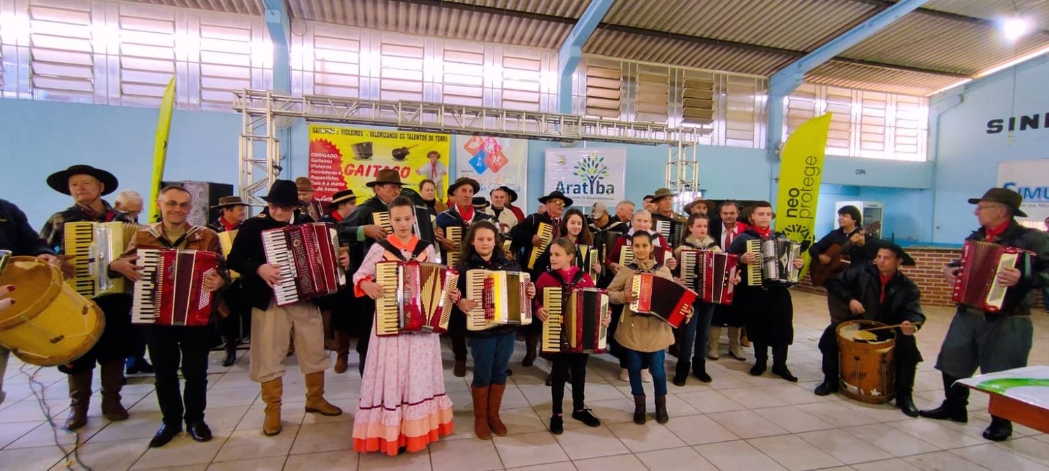 Aratiba realiza 1º Gaitaço Cultural
