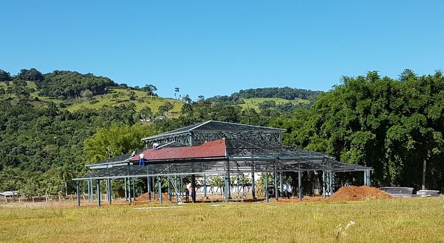 Retomada a execução do Centro de Eventos