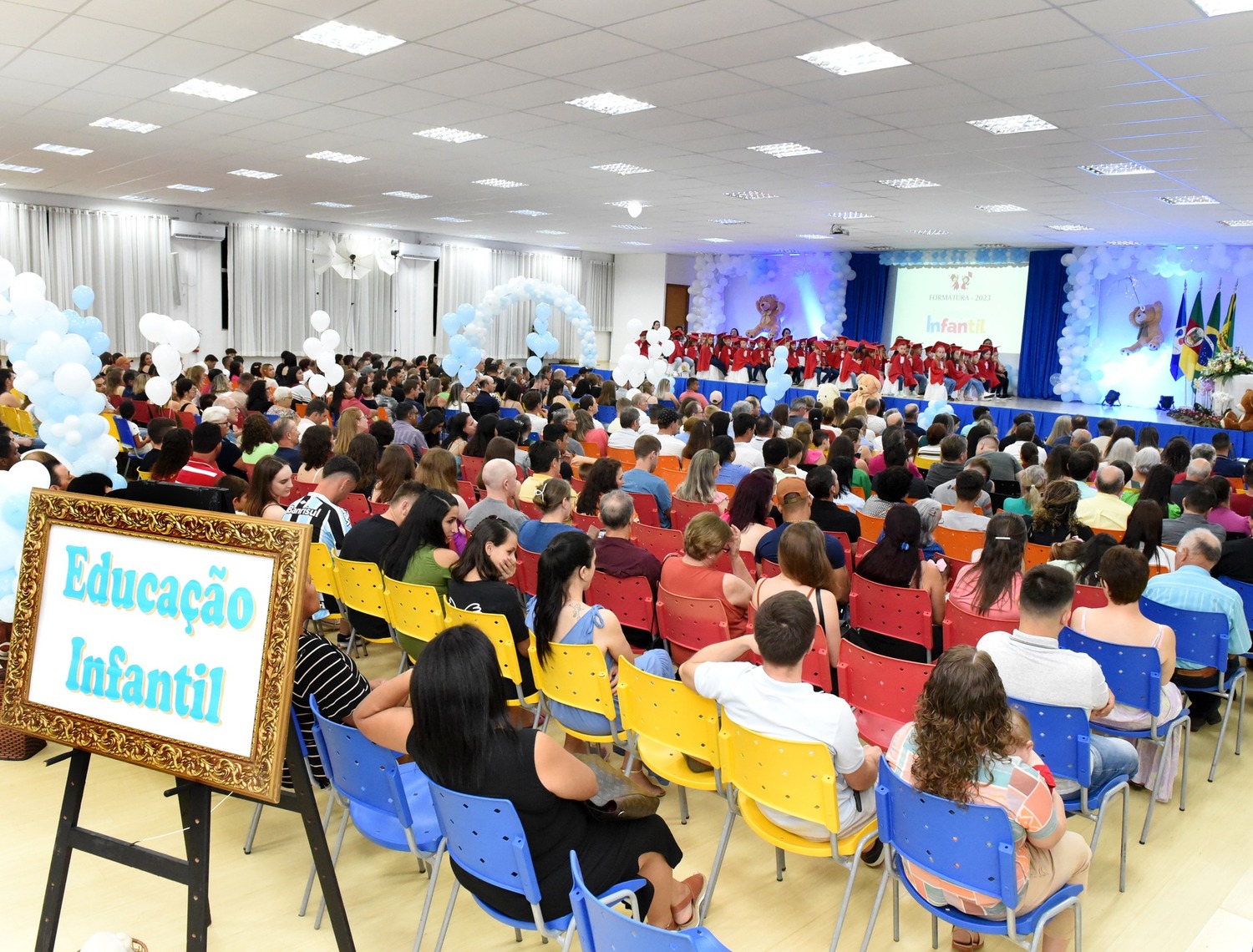 Aratiba realiza formatura de alunos da educação infantil
