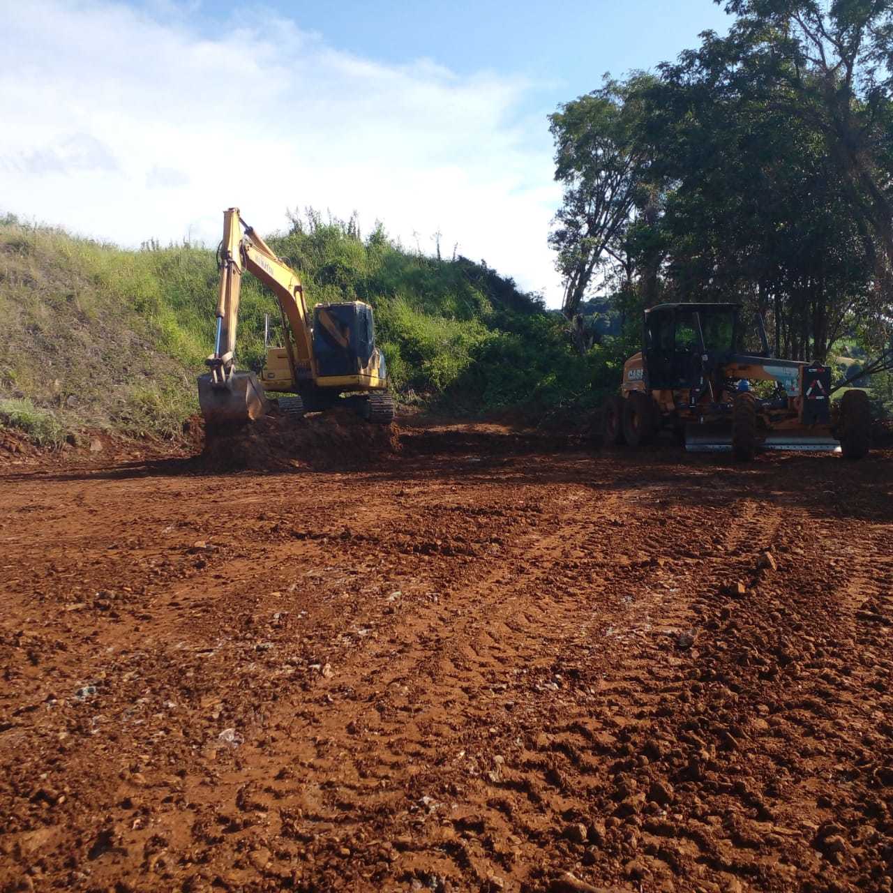 Prefeitura de Aratiba segue realizando trabalhos no interior
