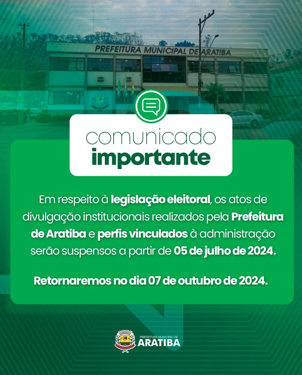 Comunicado importante