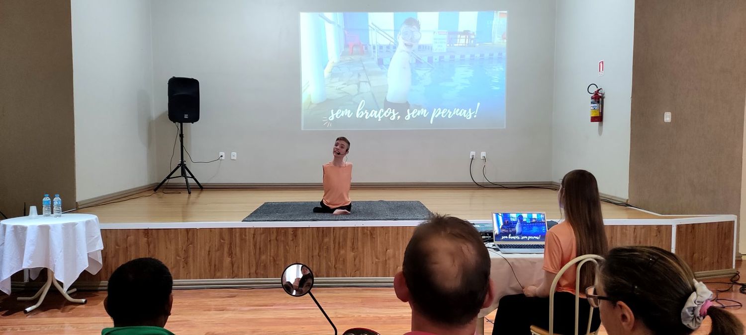 Prefeitura de Aratiba promove palestra motivacional com Tiago Linck