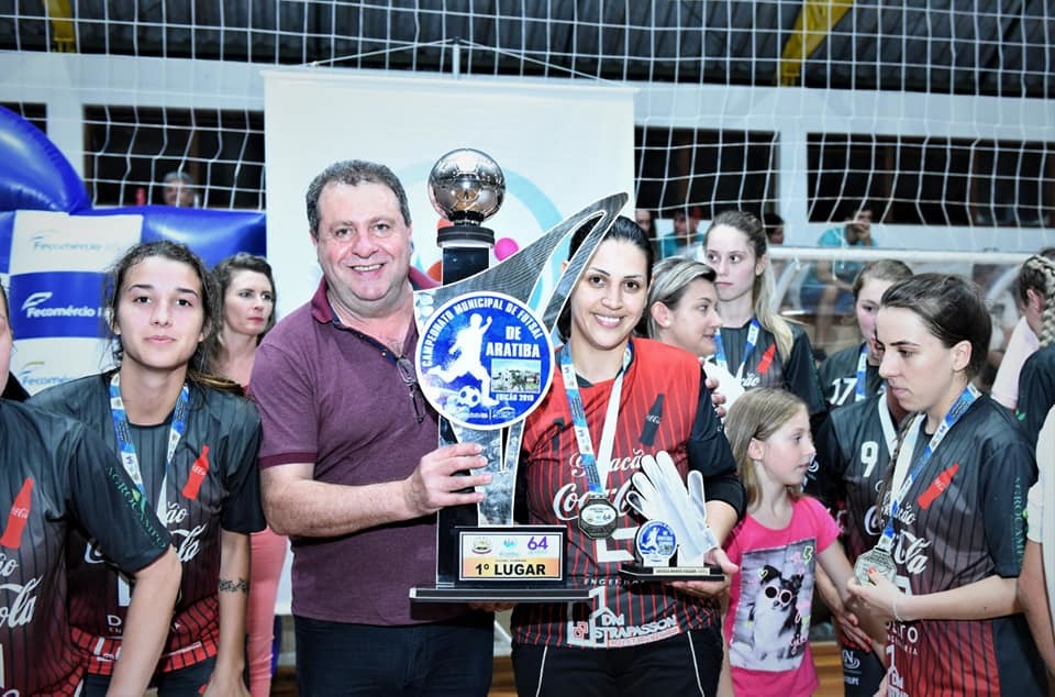 Aratiba atraiu grande publico nas finais do Fustal 2019