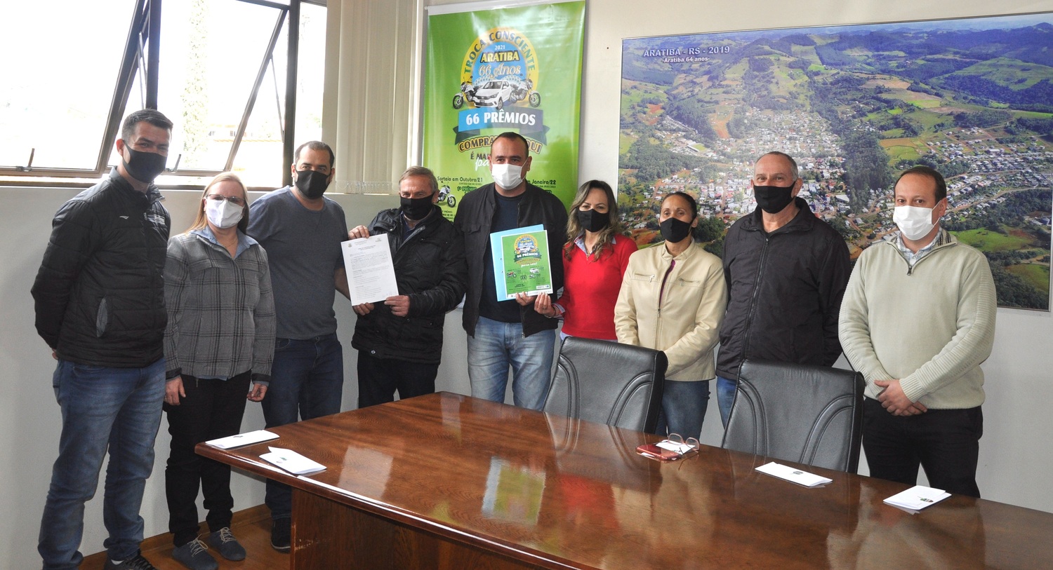 Assinado convênio entre Prefeitura de Aratiba e ACCIA