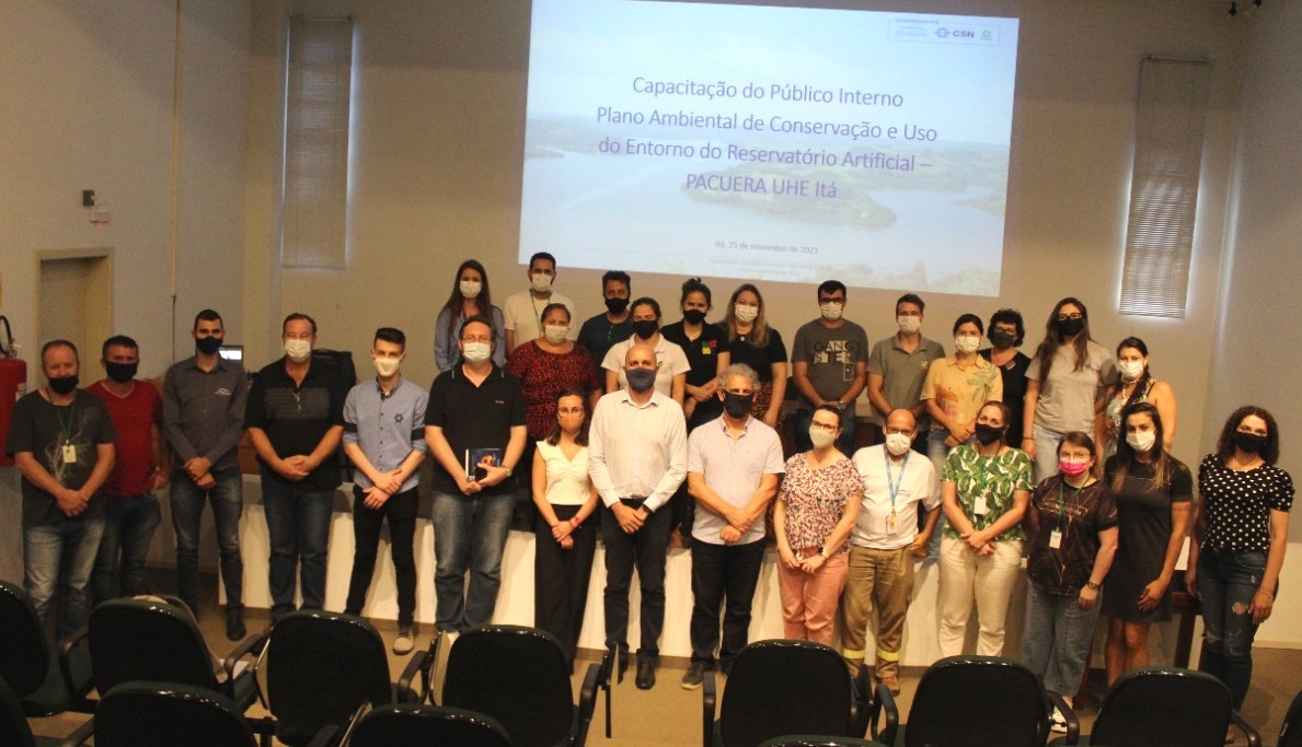 Equipe de Aratiba participa de capacitação na Usina Itá