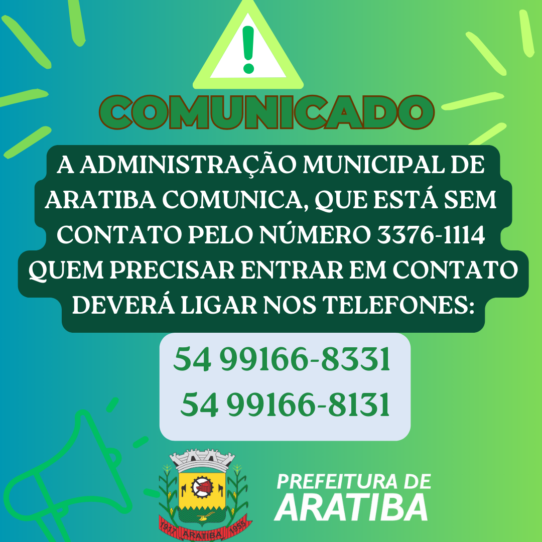 Telefones Prefeitura de Aratiba