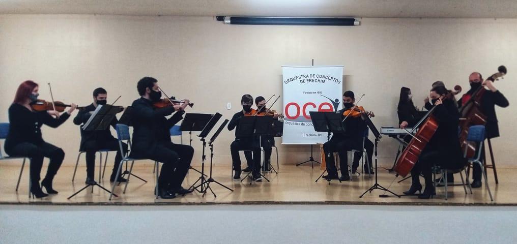 Orquestra de Concertos de Erechim celebra 71 anos com apresentação em Aratiba