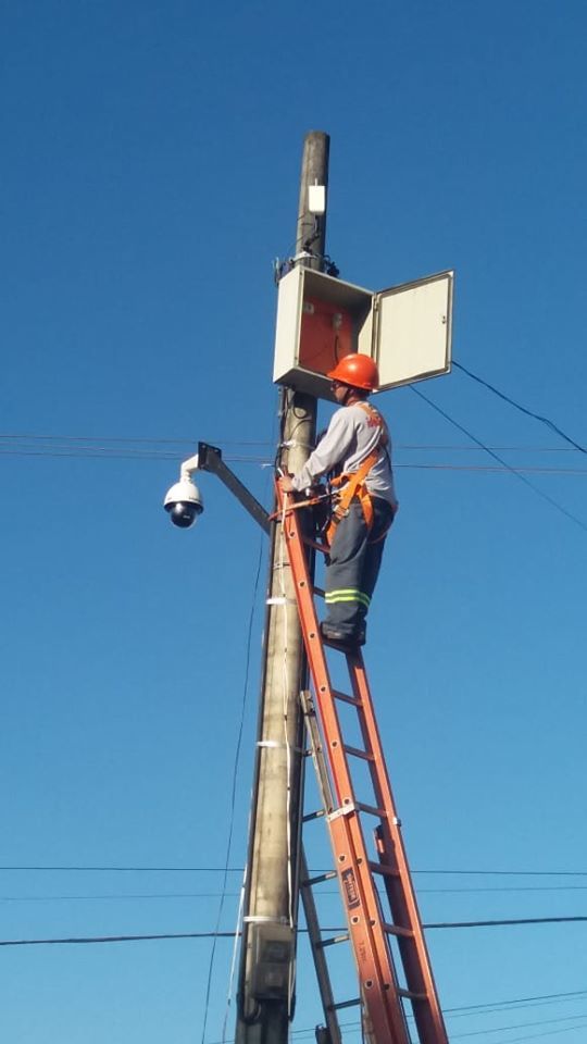 Projeto de vídeo monitoramento entra em funcionamento em Aratiba .
