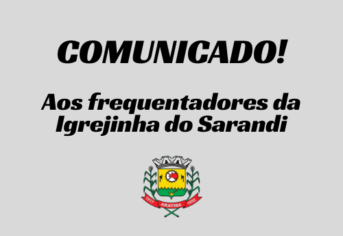 Comunicado!!!