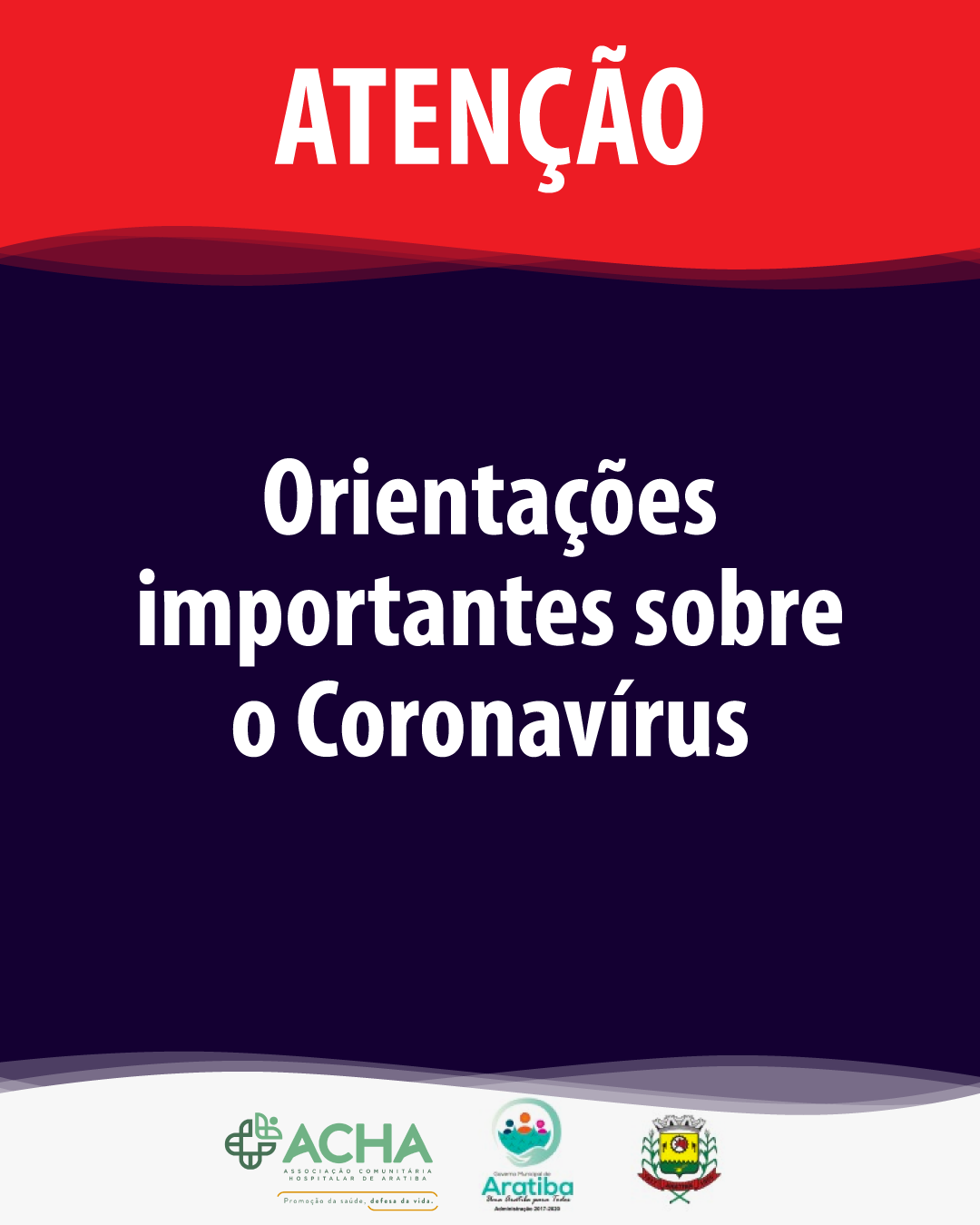 ACHA e Governo de Aratiba anunciam novas orientações.