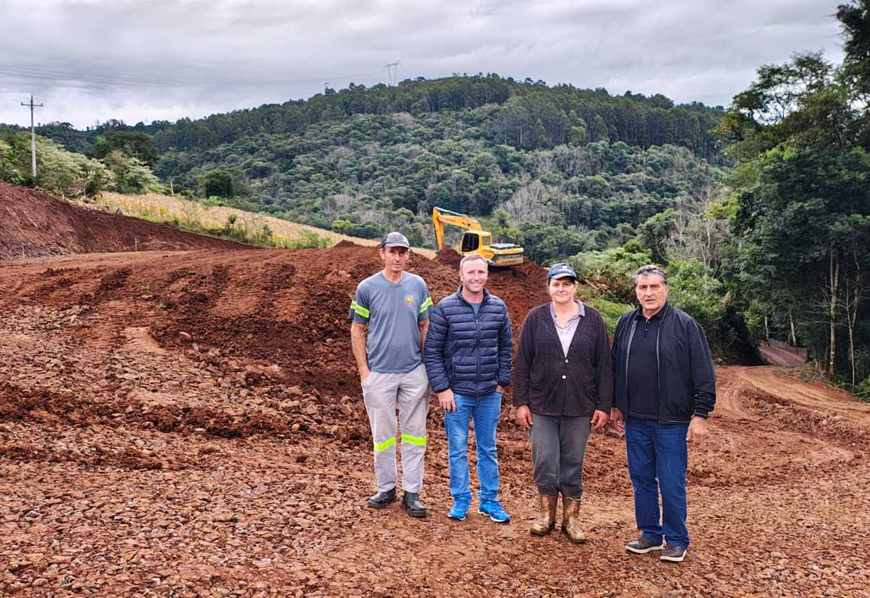 Aratiba dá andamento em mais duas obras que beneficiam agricultura